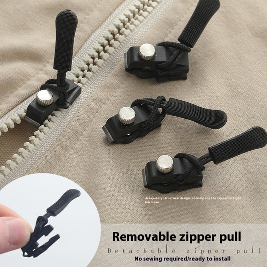 Universal Tool-free Zipper Head Repair Device